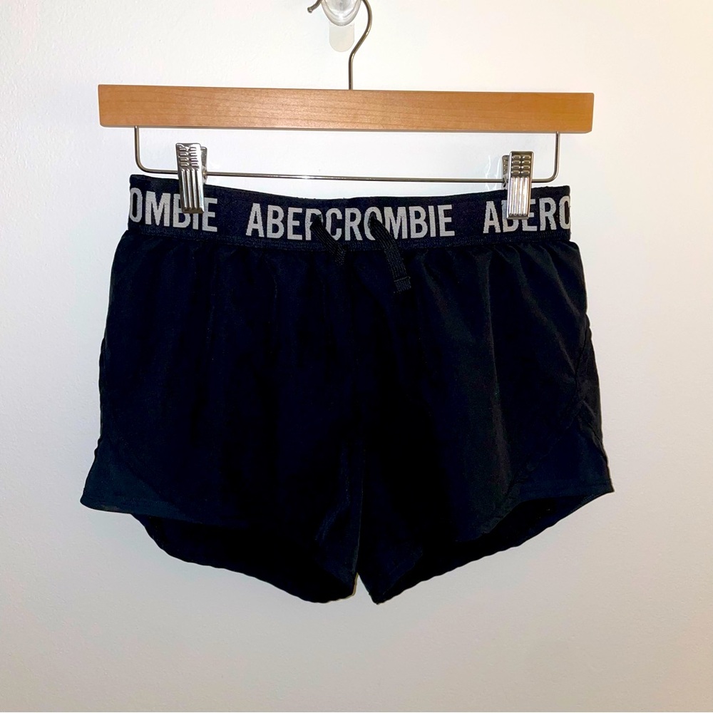Abercrombie kids Drawstring Lined Running Active Shorts